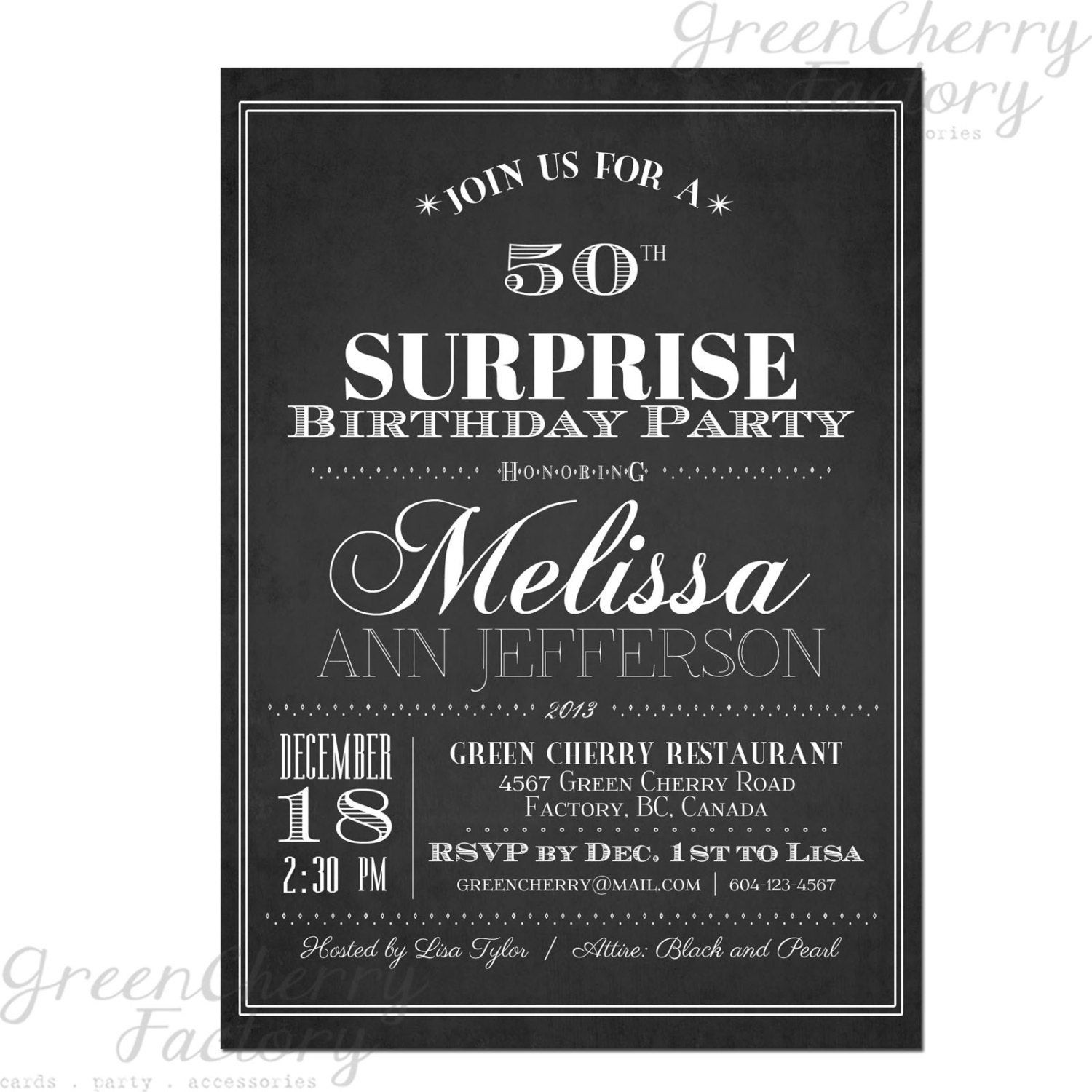 Best ideas about Adult Birthday Invitations
. Save or Pin Items similar to Typography Adult Surprise Birthday Now.