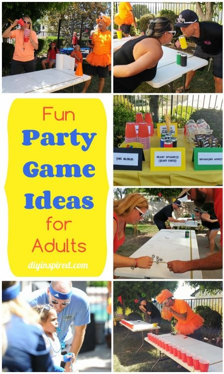 Best ideas about Adult Birthday Party Games
. Save or Pin Fun Party Games for Adults Party Games Now.