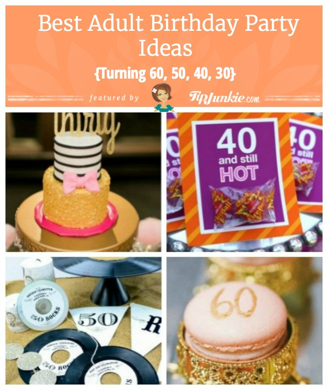 Best ideas about Adult Birthday Party Ideas
. Save or Pin 33 Top Adult Party Themes – Tip Junkie Now.