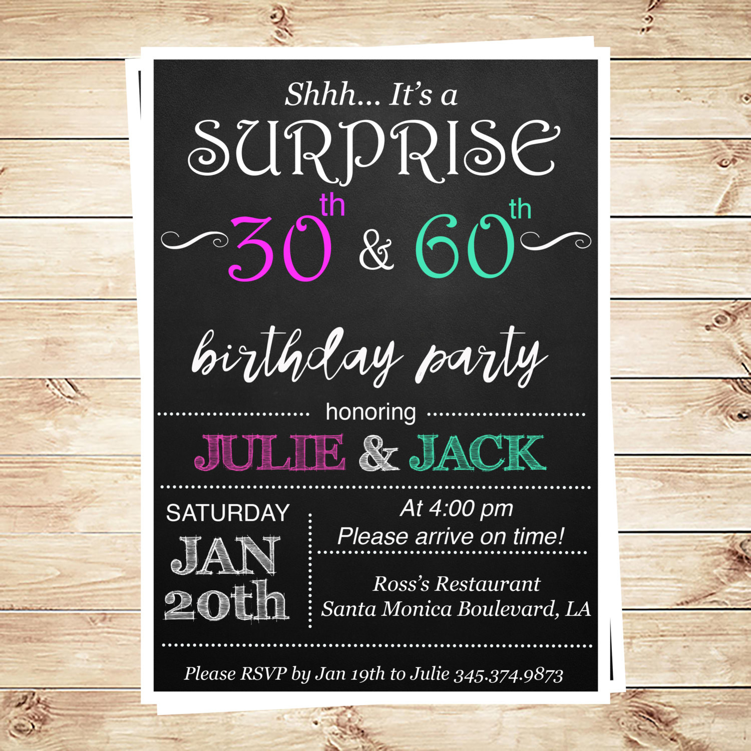 Best ideas about Adult Birthday Party Invitations
. Save or Pin Joint birthday party invitations for adults by Now.