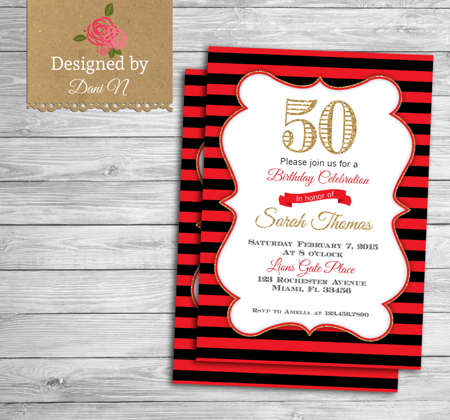 Best ideas about Adult Birthday Party Invitations
. Save or Pin Adult Birthday INVITATION 50th birthday invite adult party Now.