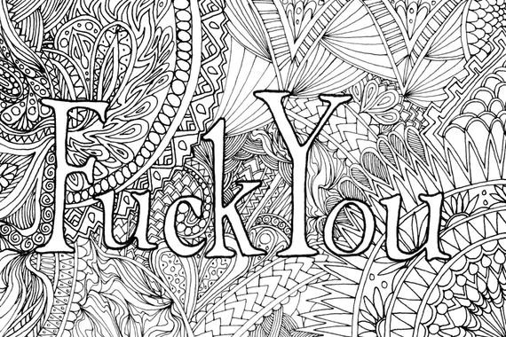 Best ideas about Adult Coloring Books Bad Words
. Save or Pin Adult Coloring Book Swear Words Adult Humor Coloring Pages Now.