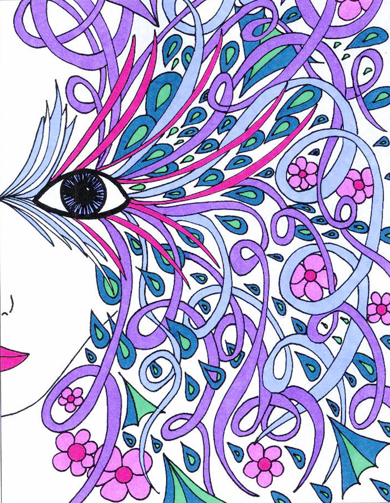 Best ideas about Adult Coloring Books Colored
. Save or Pin Coloring Books Adult Coloring Pages Now.