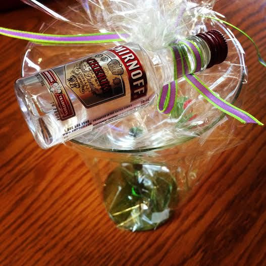 Best ideas about Adult Party Gifts
. Save or Pin Martini Glass and mini vodka bottle party favors via Now.