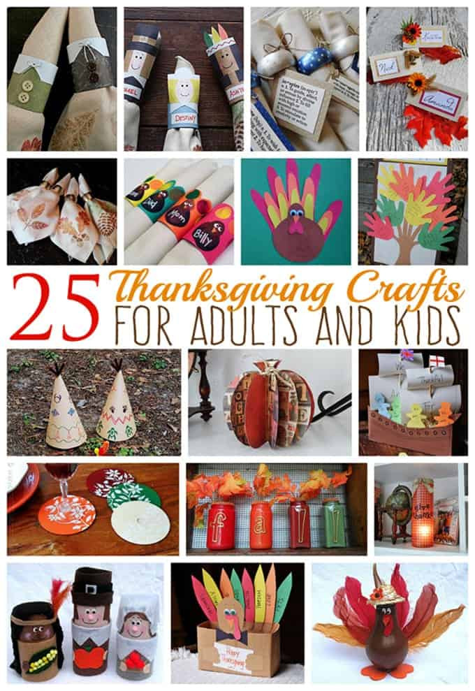 Best ideas about Adults And Crafts
. Save or Pin 25 Thanksgiving Crafts for Adults and Kids Crafts by Amanda Now.