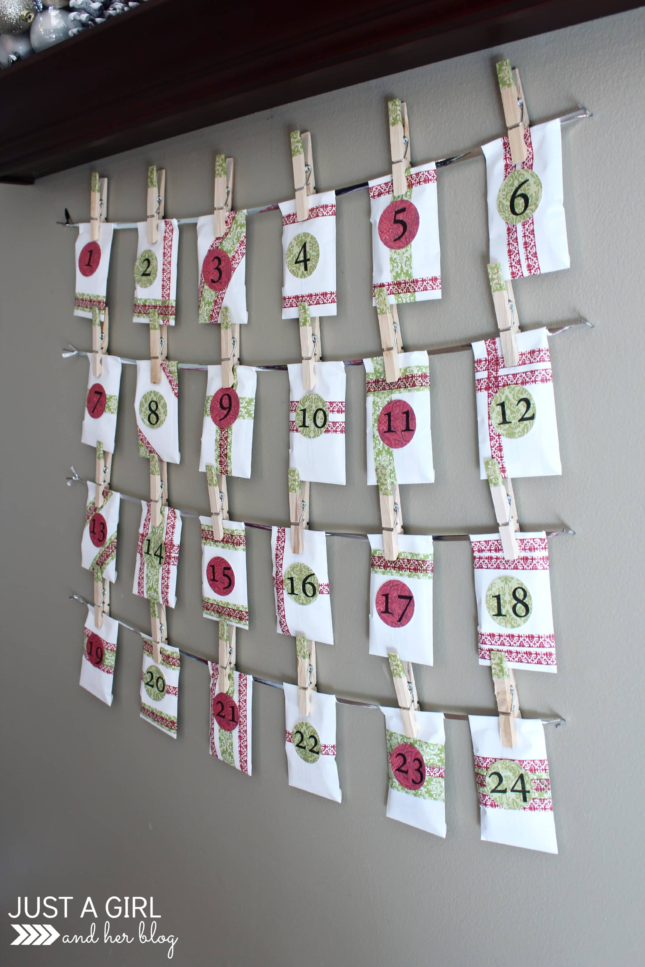 Best ideas about Advent Calendar DIY
. Save or Pin Our DIY Advent Calendar with FREE Printables  Just a Now.