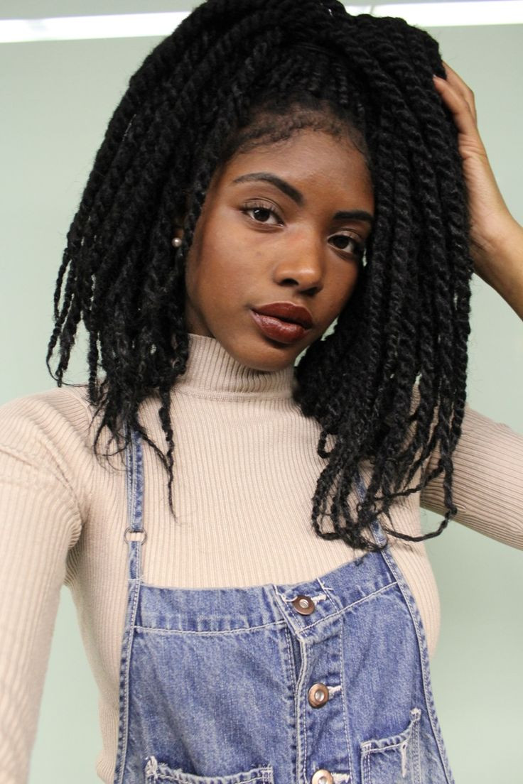 Best ideas about Afro Hairstyles With Braids
. Save or Pin 279 best images about Kinky Senagalese and Marley Twists Now.