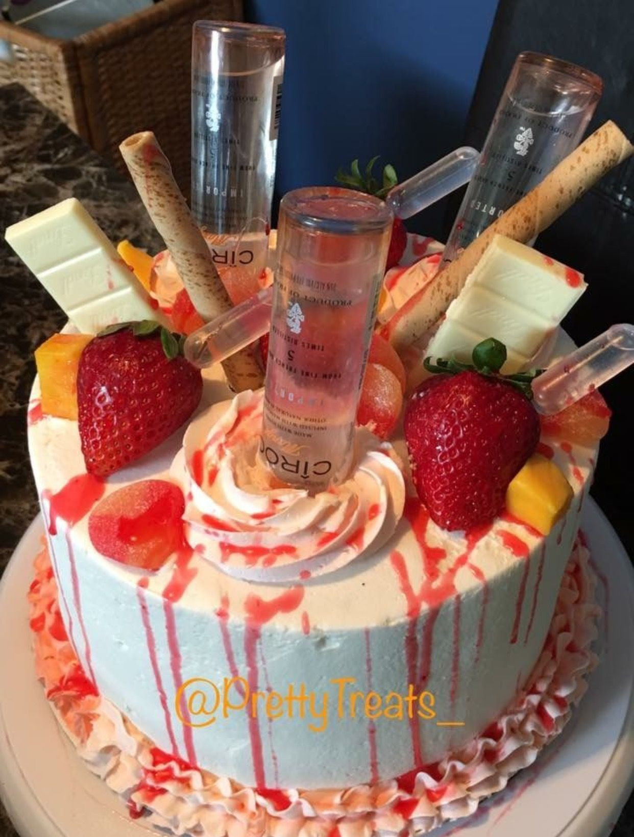 Best ideas about Alcohol Birthday Cake
. Save or Pin DaDollhouse BIRTHDAY in 2019 Now.