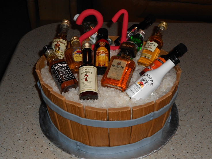 Best ideas about Alcohol Birthday Cake
. Save or Pin Instead of the alcohol bouquet for the morning of the Now.
