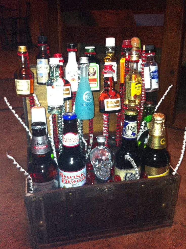 Best ideas about Alcohol Gift Ideas
. Save or Pin Best 25 Liquor t baskets ideas on Pinterest Now.