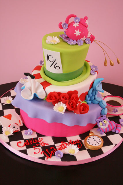 Best ideas about Alice In Wonderland Birthday Cake
. Save or Pin Your love this colorful whimical birthday cake Now.