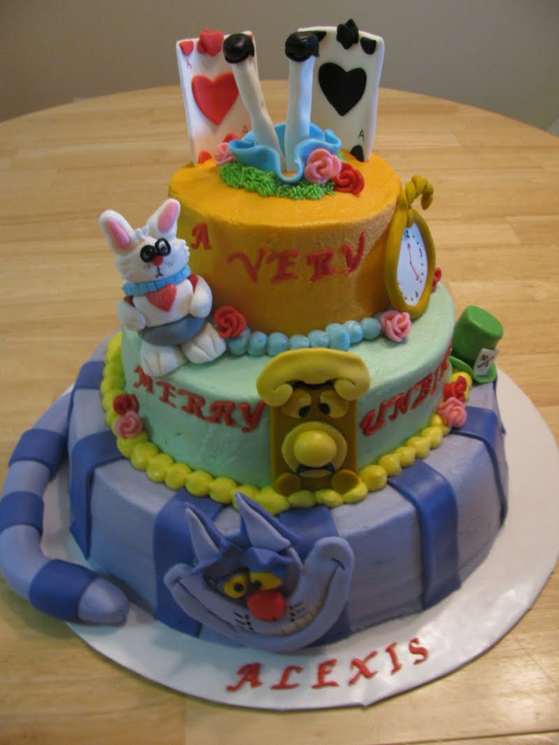 Best ideas about Alice In Wonderland Birthday Cake
. Save or Pin Alice in Wonderland birthday cake ideas Now.