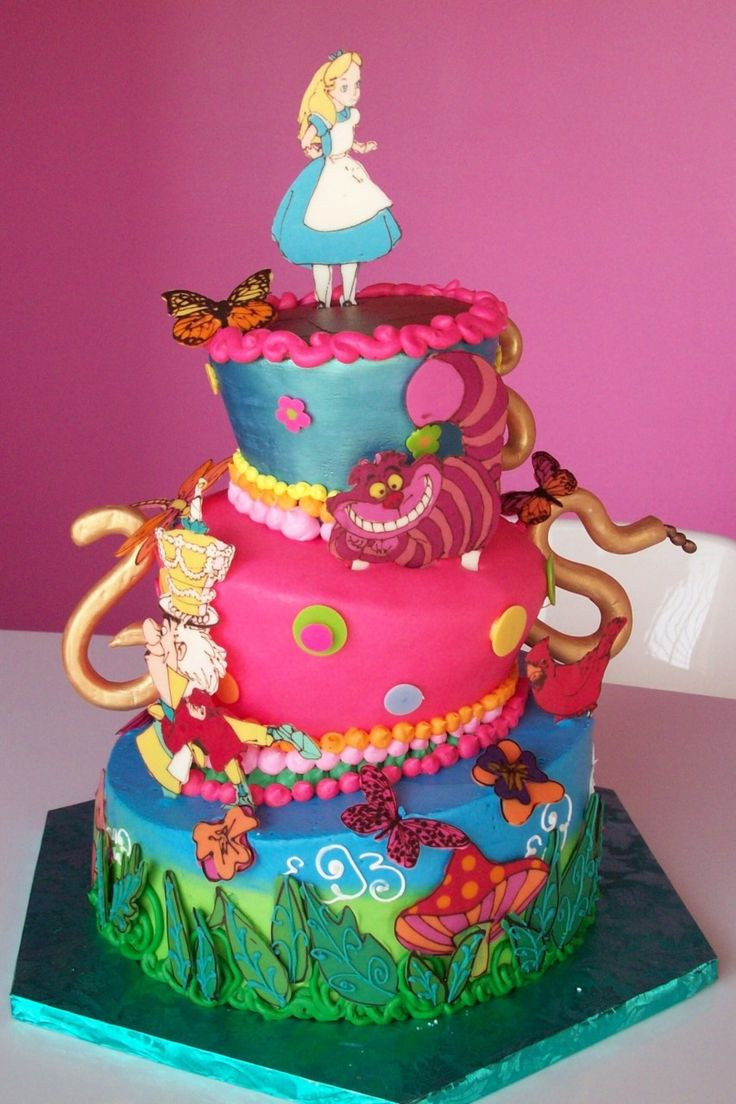 Best ideas about Alice In Wonderland Birthday Cake
. Save or Pin Southern Blue Celebrations Alice In Wonderland Cakes Now.