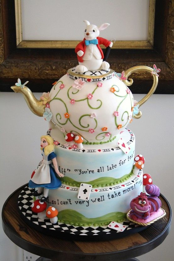 Best ideas about Alice In Wonderland Birthday Cake
. Save or Pin Gorgeous Alice in Wonderland cakes Alice in Wonderland Now.