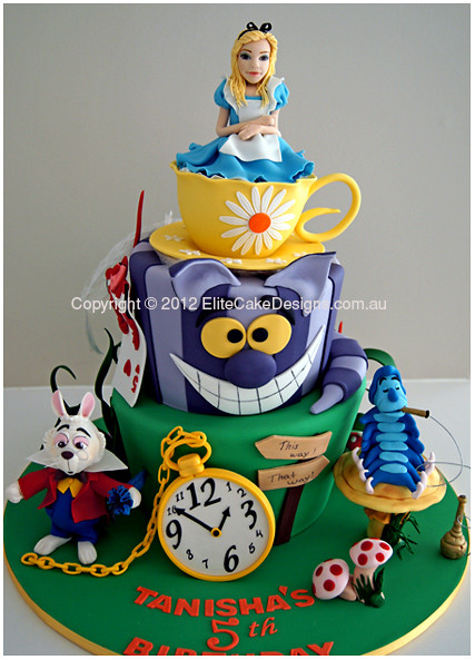 Best ideas about Alice In Wonderland Birthday Cake
. Save or Pin Disney Cakes Now.