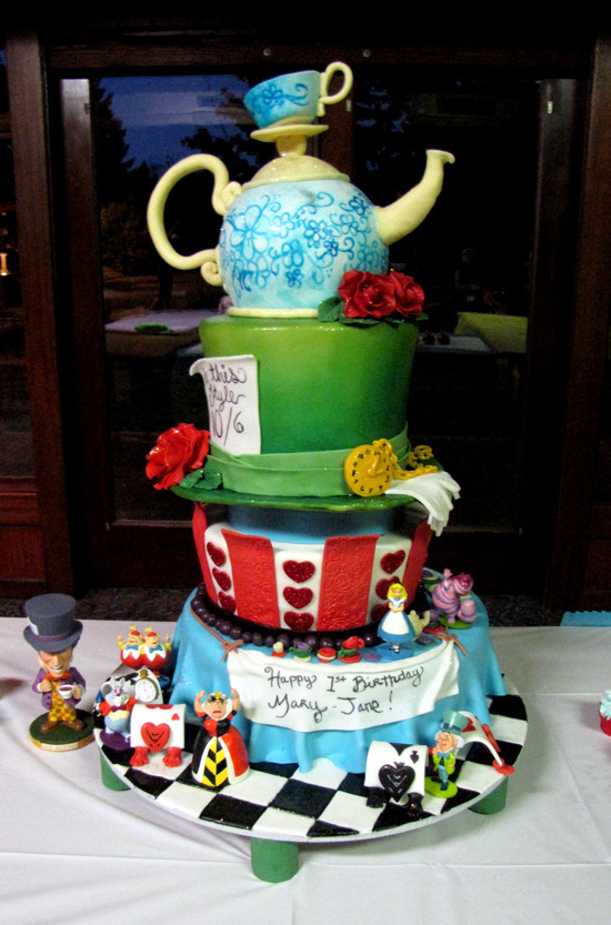 Best ideas about Alice In Wonderland Birthday Cake
. Save or Pin Alice in Wonderland Specialty Birthday Cake Now.