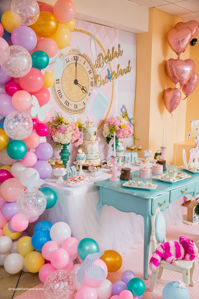Best ideas about Alice In Wonderland Birthday Decorations
. Save or Pin Kara s Party Ideas Alice in Wonderland Tea Party Now.