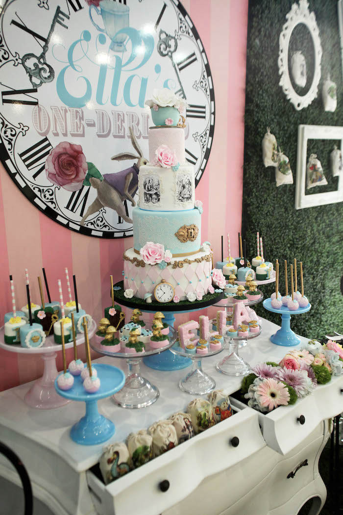 Best ideas about Alice In Wonderland Birthday Decorations
. Save or Pin Kara s Party Ideas Alice in Wonderland Birthday Party Now.