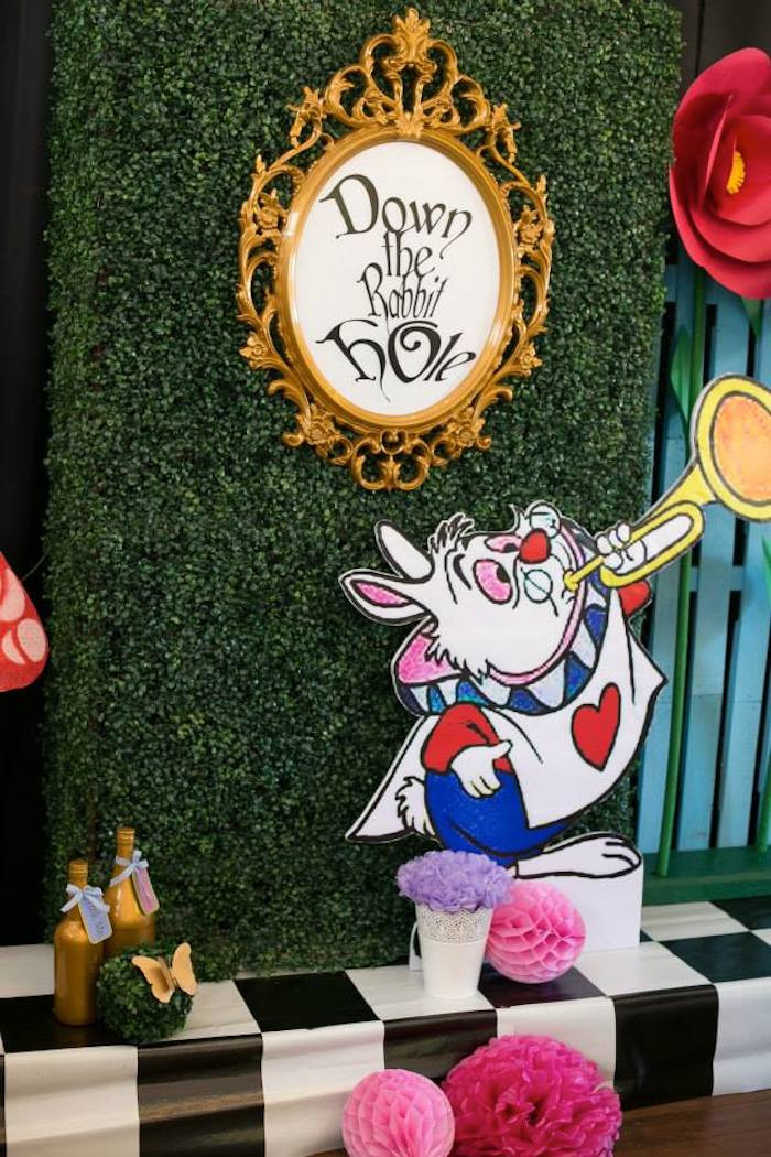Best ideas about Alice In Wonderland Birthday Decorations
. Save or Pin Kara s Party Ideas Alice In Wonderland Birthday Party Now.