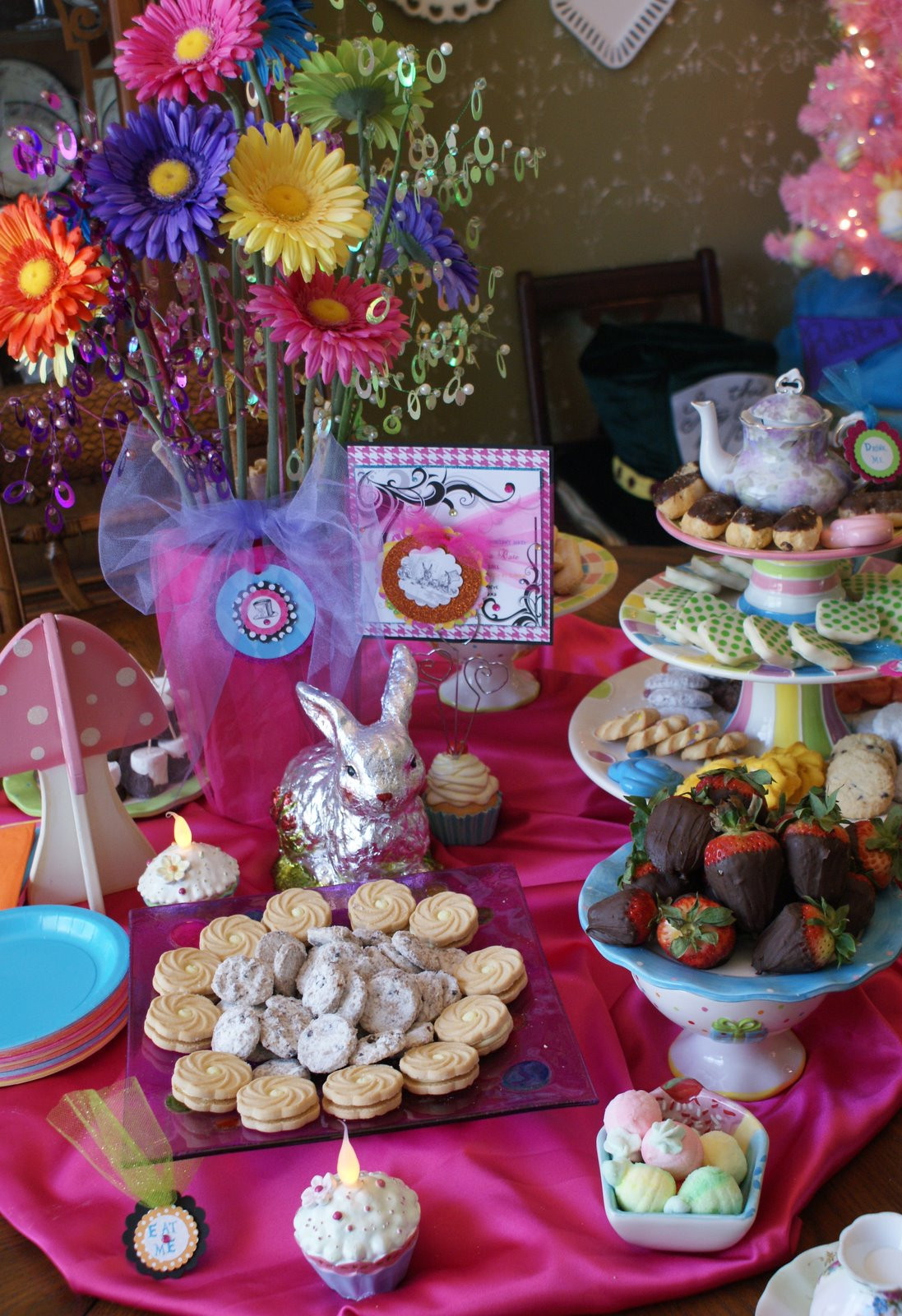 Best ideas about Alice In Wonderland Birthday Party
. Save or Pin A Little Loveliness Alice in Wonderland Birthday Party Now.