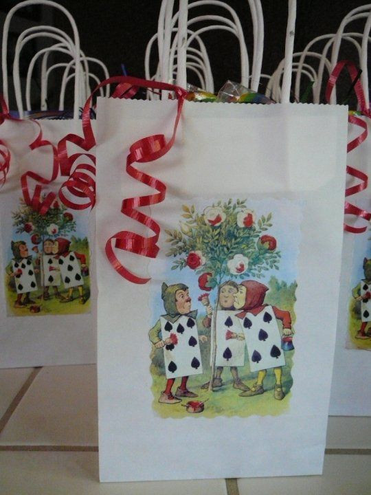 Best ideas about Alice In Wonderland Gift Ideas
. Save or Pin Alice in Wonderland handmade t bags Now.