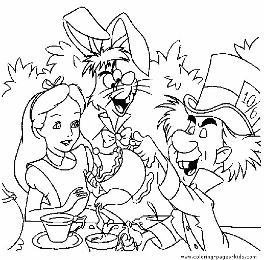 Best ideas about Alice In Wonderland Printable Coloring Pages
. Save or Pin Alice in Wonderland coloring pages Free printable Disney Now.