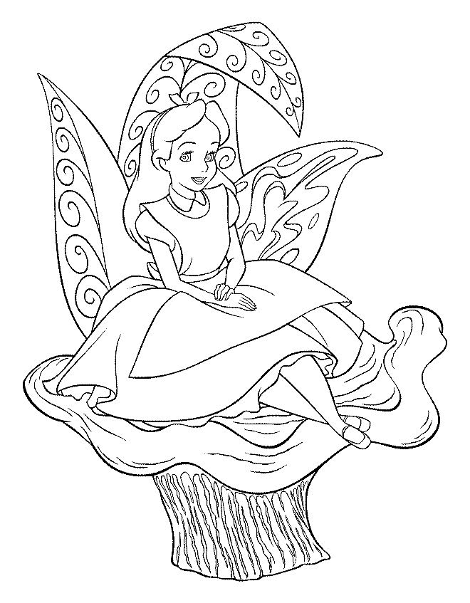 Best ideas about Alice In Wonderland Printable Coloring Pages
. Save or Pin Kids n fun Now.