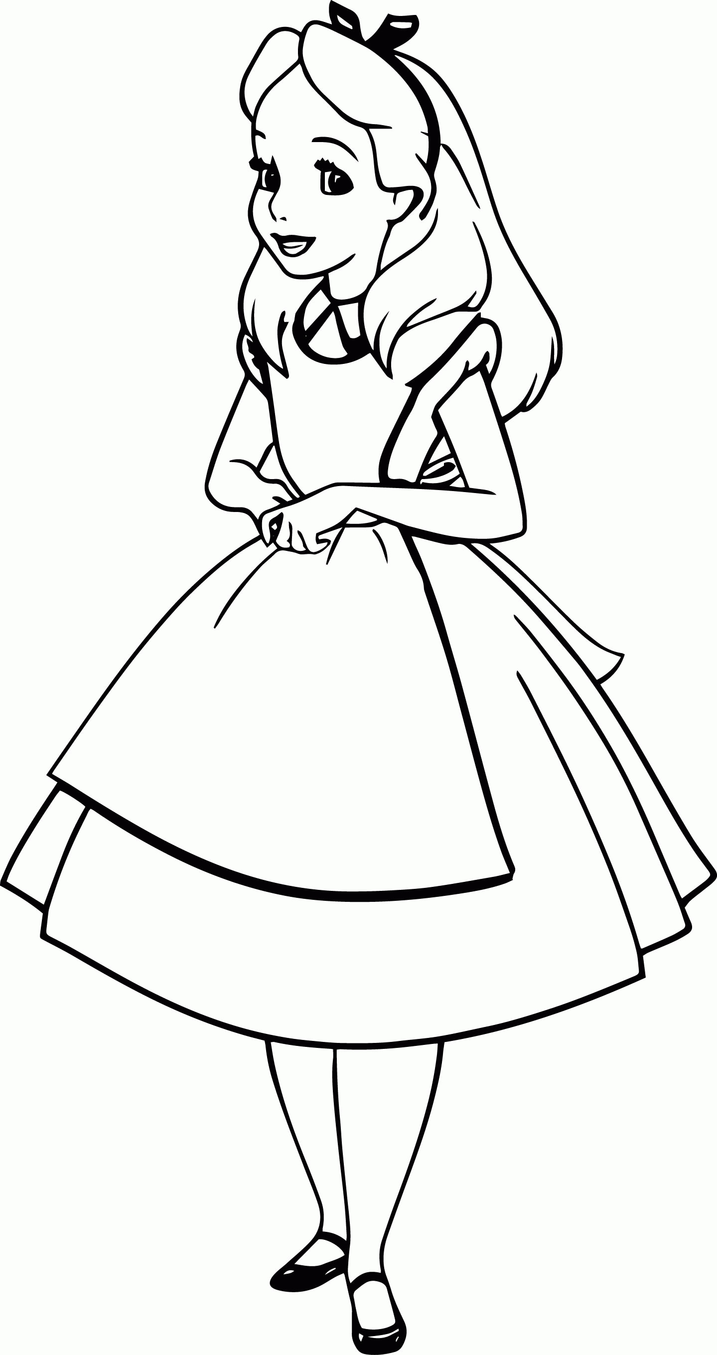 Best ideas about Alice In Wonderland Printable Coloring Pages
. Save or Pin Alice Coloring Page Coloring Home Now.