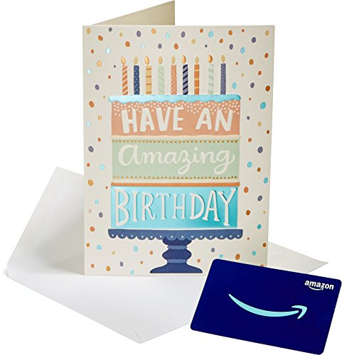 Best ideas about Amazon Birthday Gifts
. Save or Pin Amazon Gift Card in a Premium Greeting Card by Now.