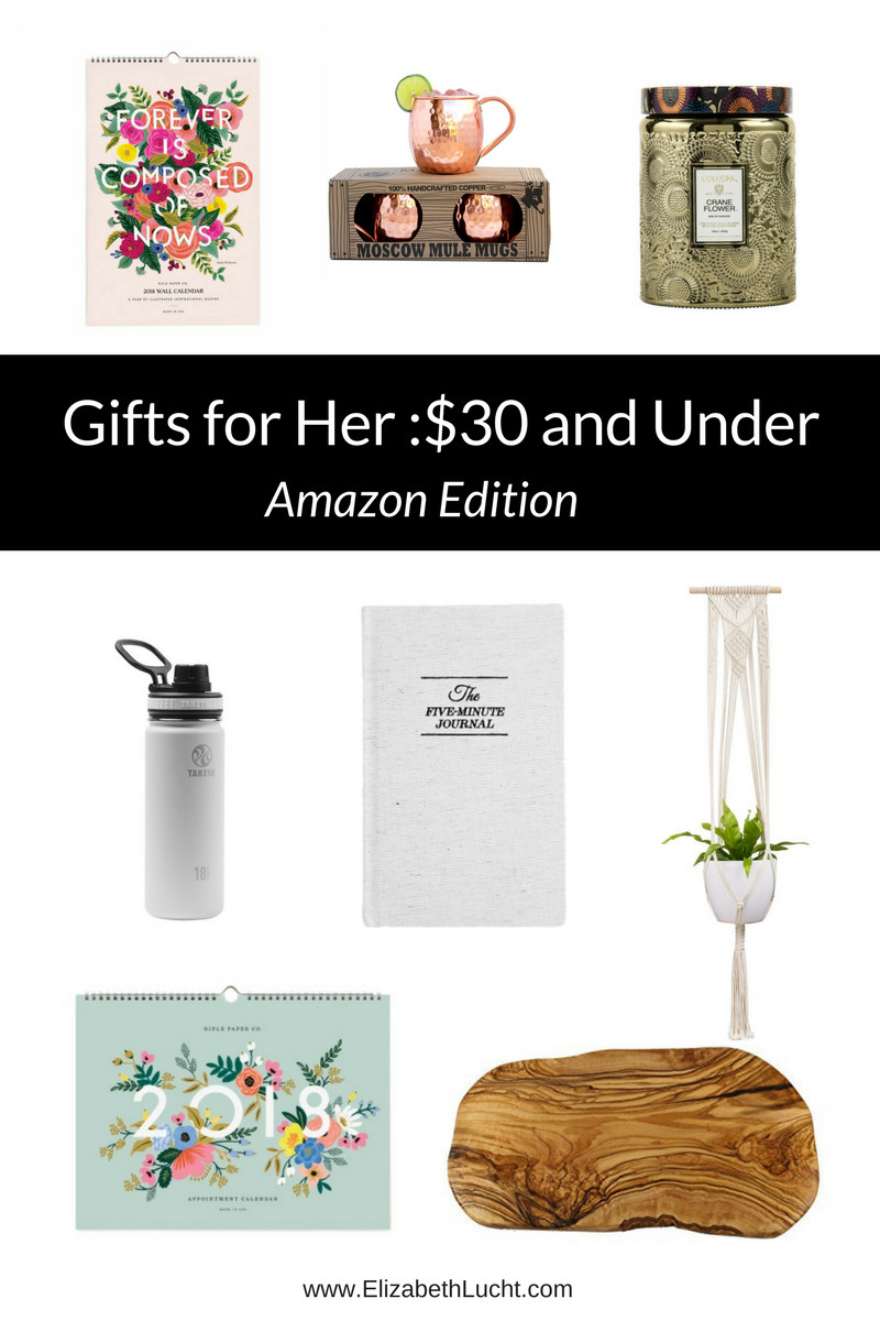 Best ideas about Amazon Christmas Gift Ideas
. Save or Pin Christmas Gift Ideas for Her $30 and Under [Amazon Edition] Now.