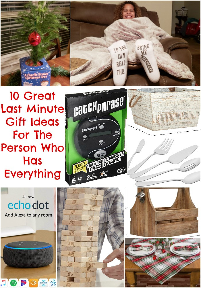 Best ideas about Amazon Gift Ideas
. Save or Pin 10 Great Last Minute Gift Ideas For The Person Who Has Now.