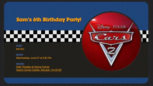 Best ideas about Amc Theater Birthday Party
. Save or Pin Cars Movie Theater Birthday Party Now.