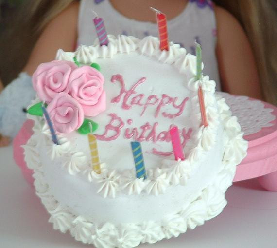 Best ideas about American Girl Birthday Cake
. Save or Pin Birthday Cake for American Girl Now.