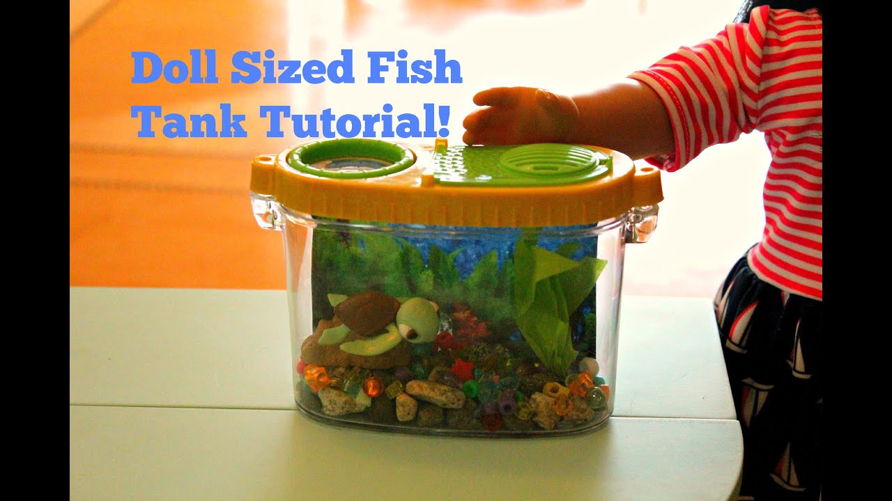 Best ideas about American Girl Crafts DIY
. Save or Pin American Girl Doll Sized Fish Tank Craft Tutorial Now.