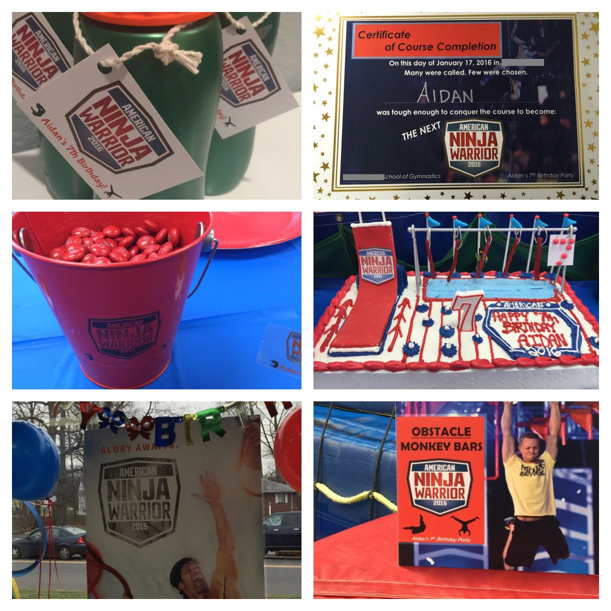 Best ideas about American Ninja Warrior Birthday Party
. Save or Pin American Ninja Warrior themed kids birthday party Just Now.
