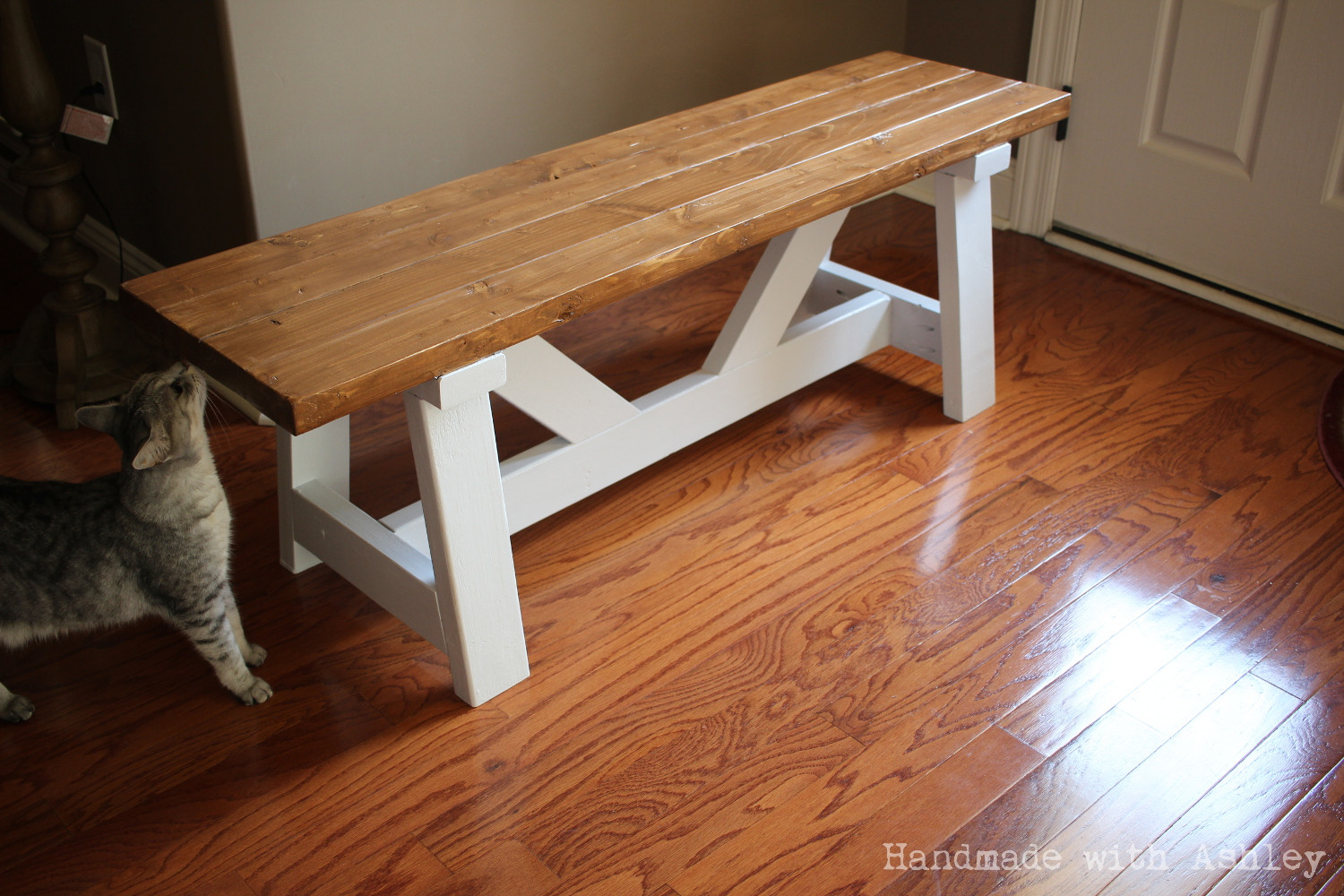 Best ideas about Ana White DIY
. Save or Pin DIY Providence Bench Plans by Ana White Handmade with Now.