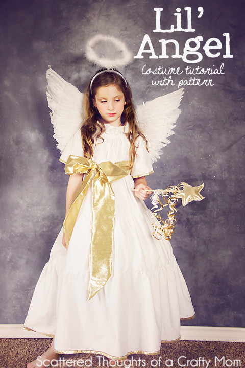 Best ideas about Angel Costumes DIY
. Save or Pin DIY Angel Costume plus tutorial and pattern Scattered Now.