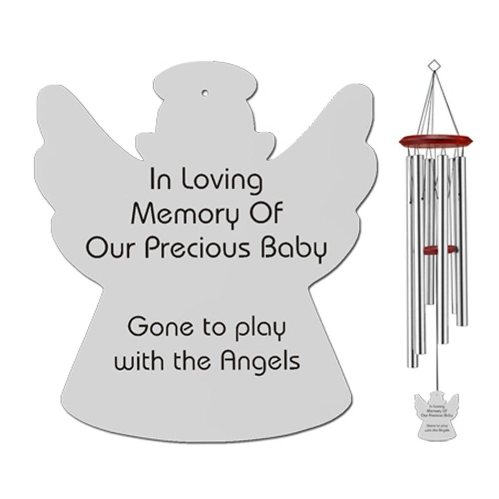 Best ideas about Angel Gift Ideas
. Save or Pin MEMORIAL ANGEL WIND CHIMES LOSS OF A CHILD MEMORIAL Now.