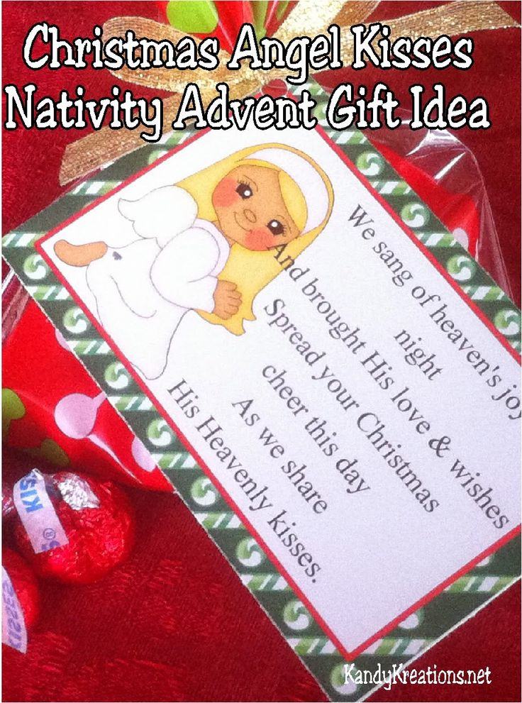 Best ideas about Angel Gift Ideas
. Save or Pin Christmas Angel Kisses Nativity Advent Gift Idea Day 9 Now.