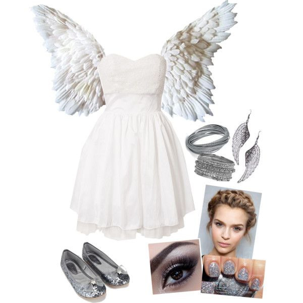 Best ideas about Angel Halloween Costumes DIY
. Save or Pin DIY Sweet Angel Costume by biesiadecki on Polyvore Now.