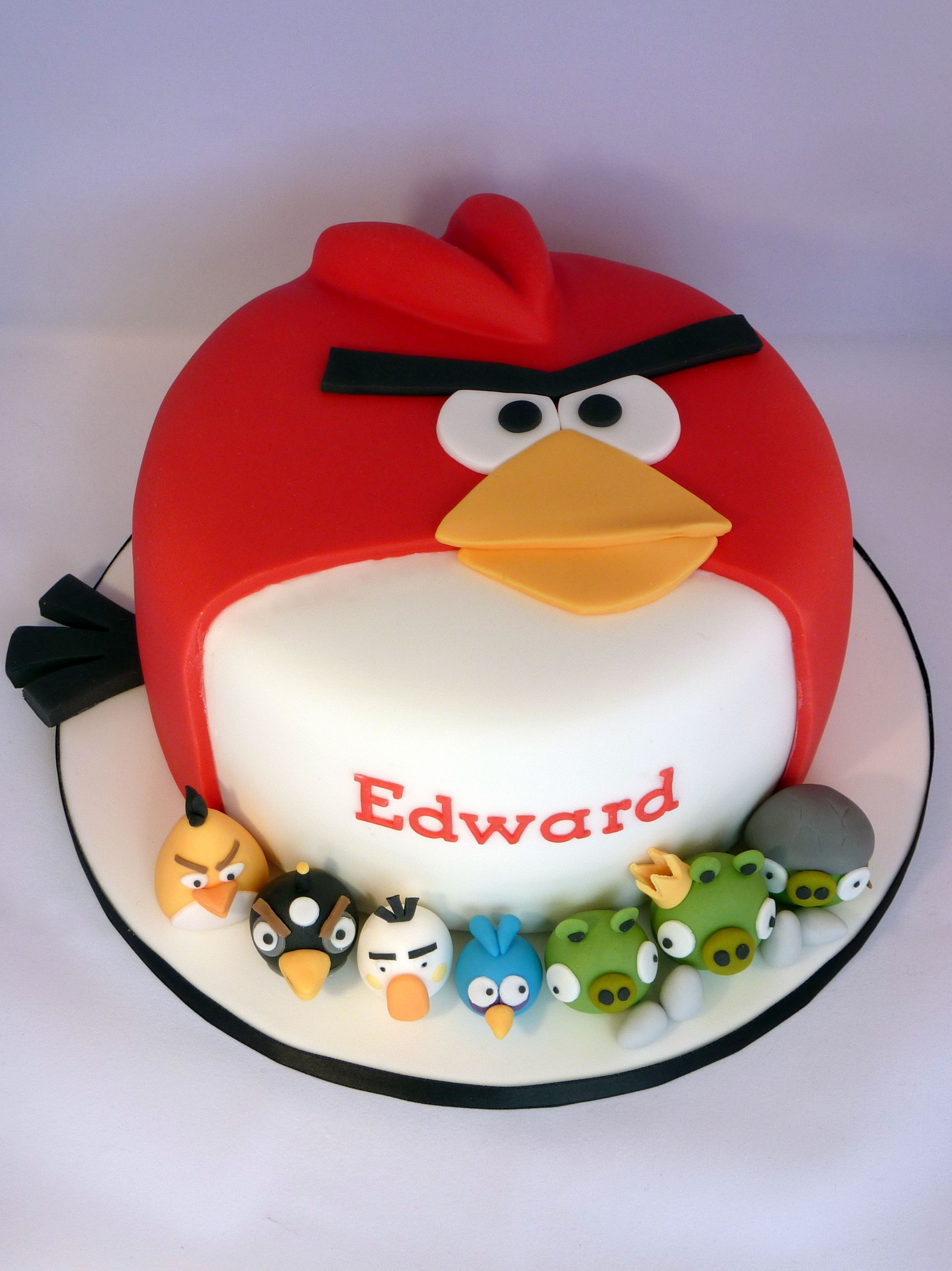 Best ideas about Angry Bird Birthday Cake
. Save or Pin Angry birds cake My son would love this Now.