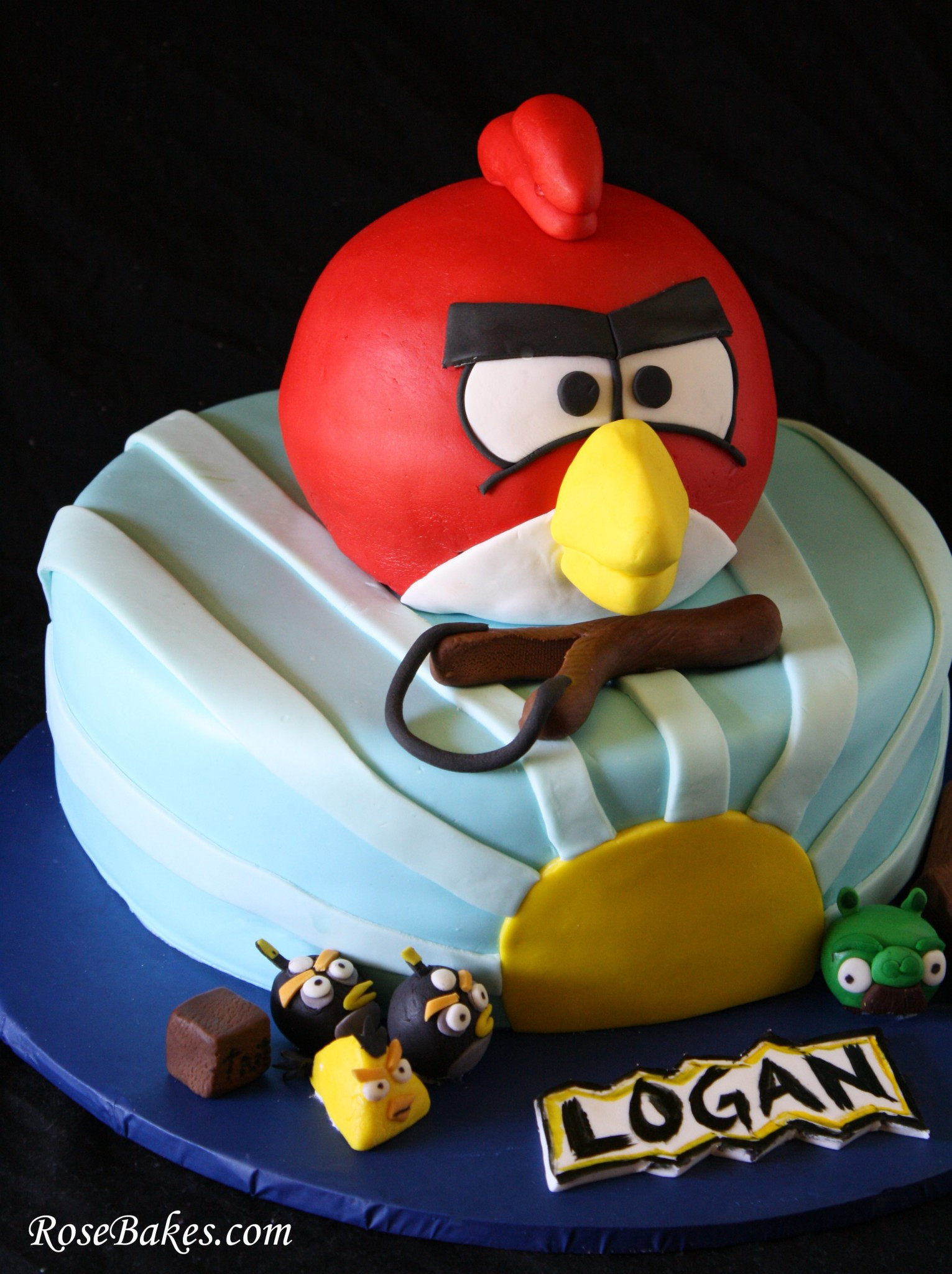 Best ideas about Angry Bird Birthday Cake
. Save or Pin 3 D Angry Birds Birthday Cake Now.