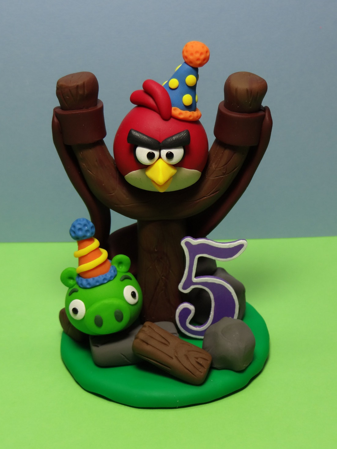 Best ideas about Angry Bird Birthday Cake
. Save or Pin Angry Birds Cake Topper Now.