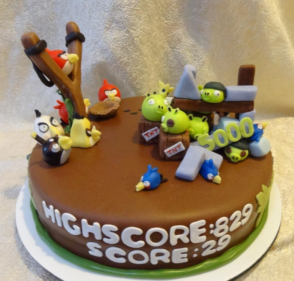 Best ideas about Angry Bird Birthday Cake
. Save or Pin You have to see Angry Birds Birthday Cake by AstonishingCake Now.