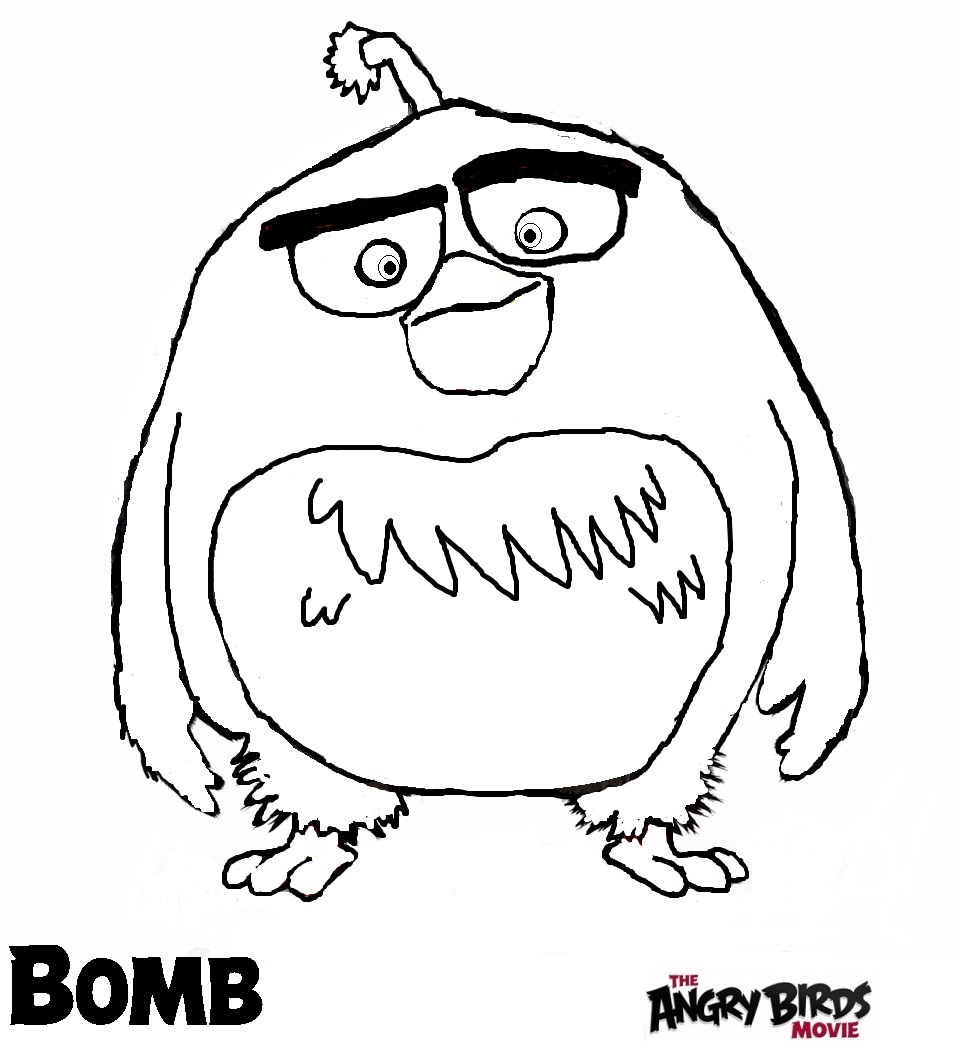 Best ideas about Angry Birds Movie Coloring Pages
. Save or Pin The Angry Birds Movie Coloring Pages Bomb by Now.