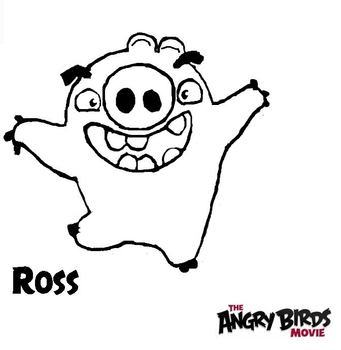 Best ideas about Angry Birds Movie Coloring Pages
. Save or Pin The Angry Birds Movie Coloring Pages Ross Pig by Now.