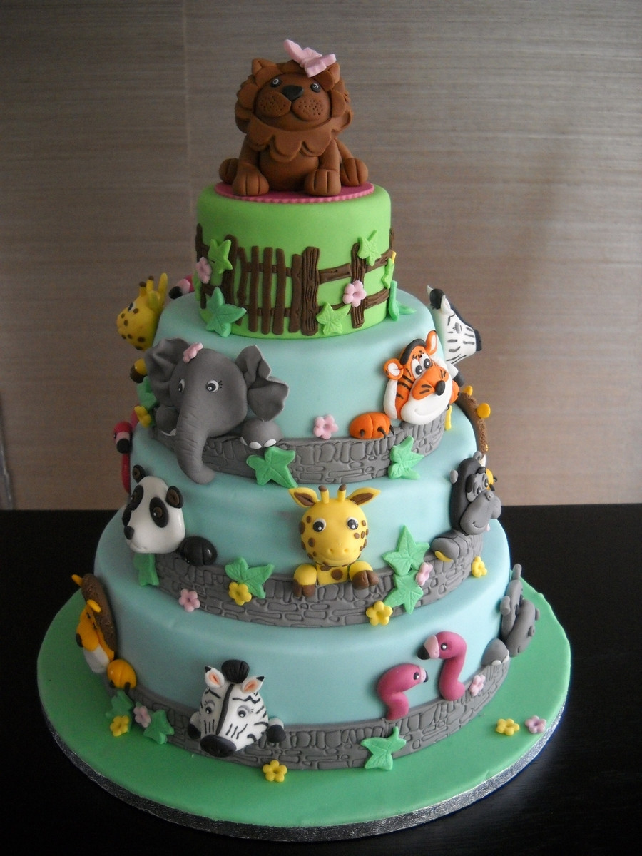 Best ideas about Animal Birthday Cake
. Save or Pin Animal Zoo Cake CakeCentral Now.