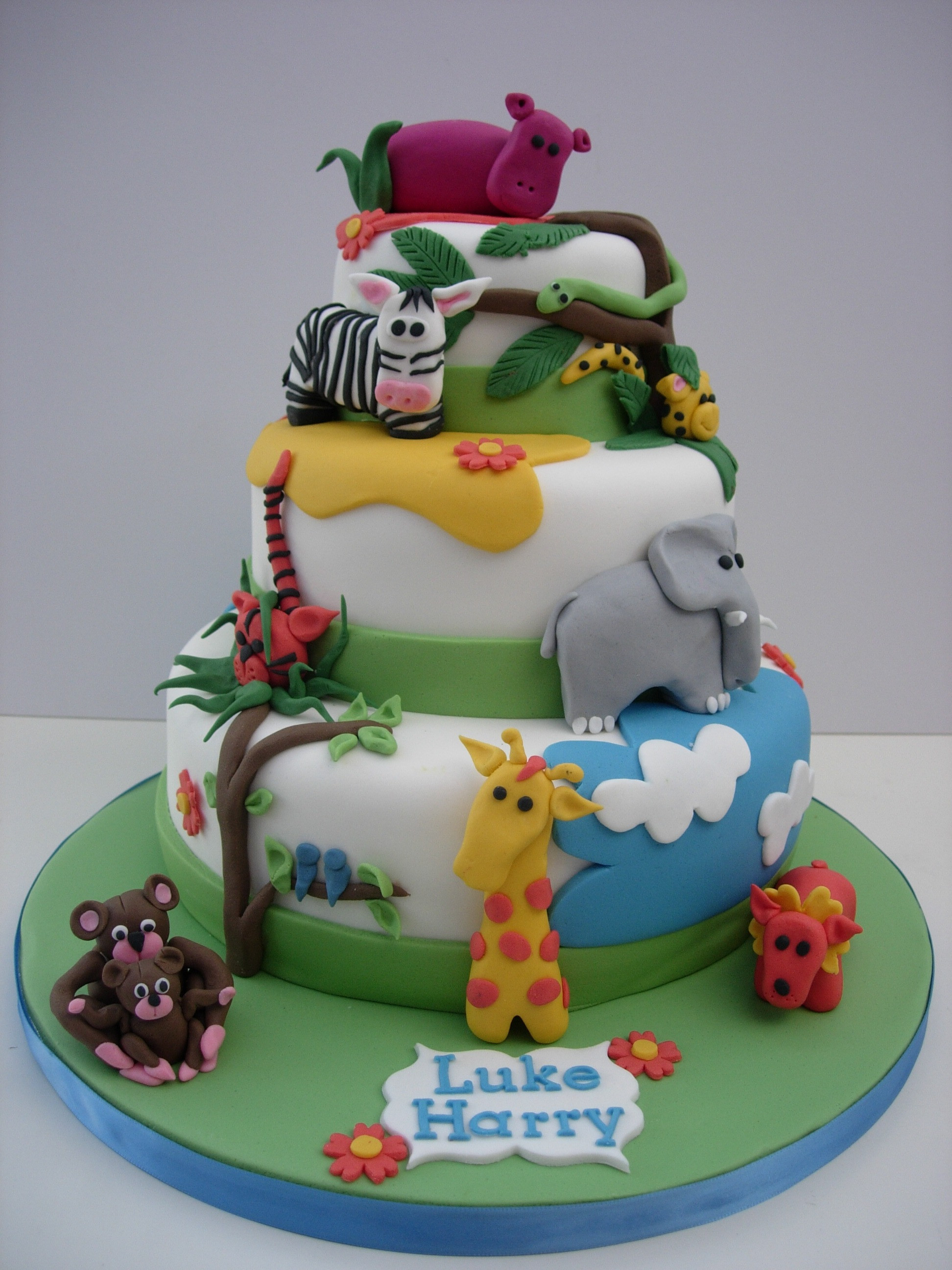 Best ideas about Animal Birthday Cake
. Save or Pin Birthday cakes Now.