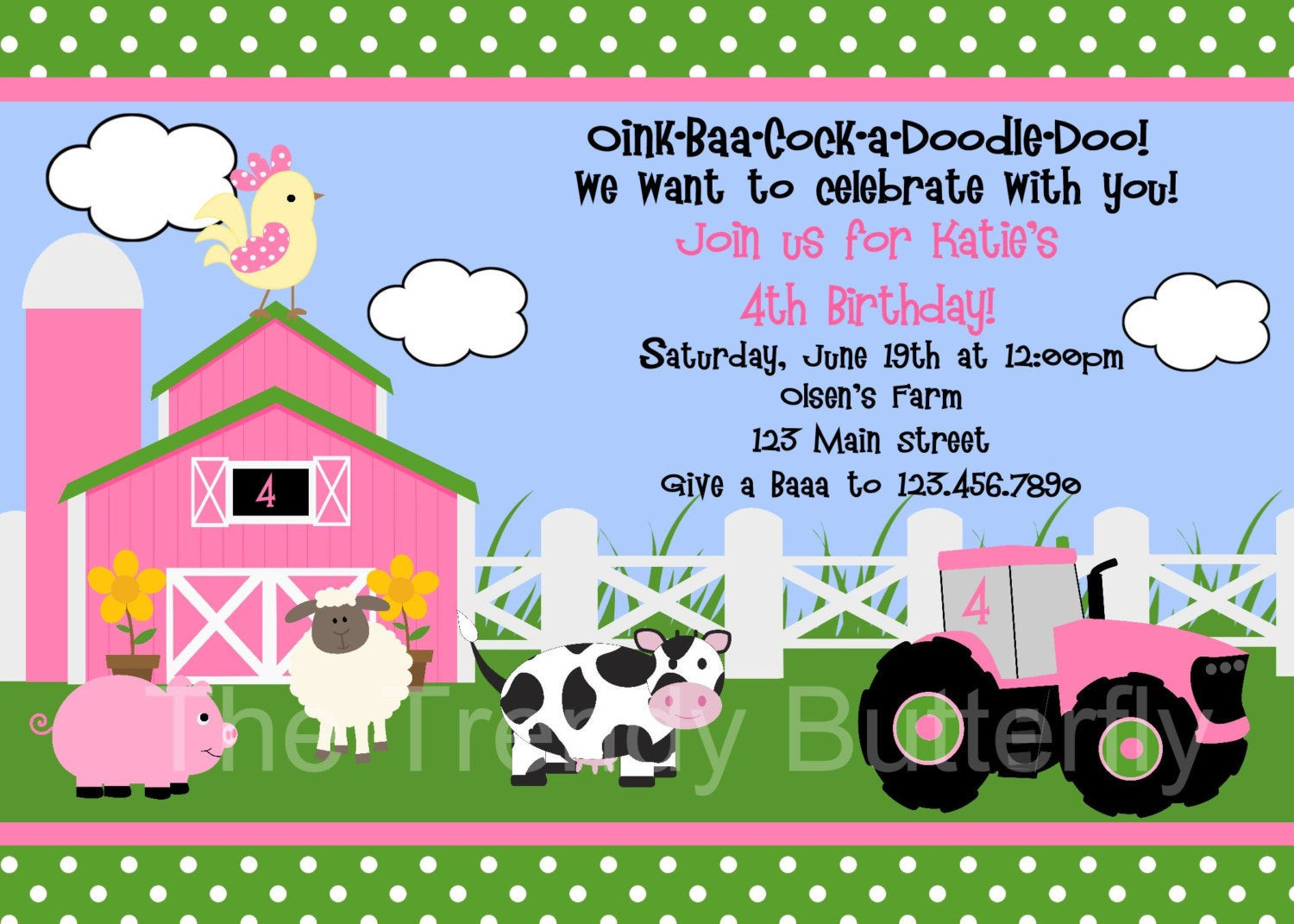 Best ideas about Animal Birthday Invitations
. Save or Pin Farm Birthday Invitation Farm Animals Birthday Party Now.