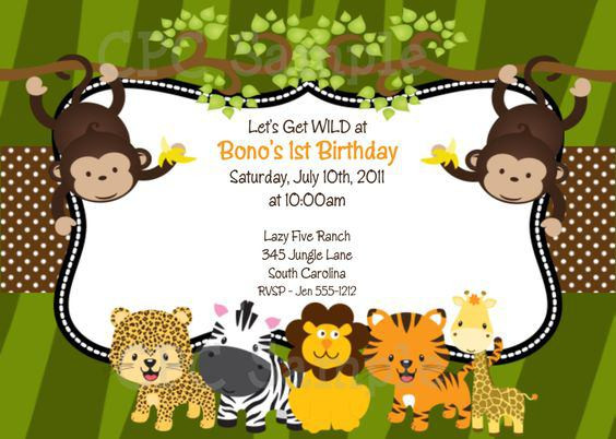 Best ideas about Animal Birthday Invitations
. Save or Pin 17 Safari Birthday Invitations Design Templates Free Now.